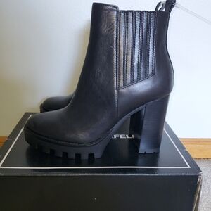 ANTONIO MELANI Black Heeled Boots